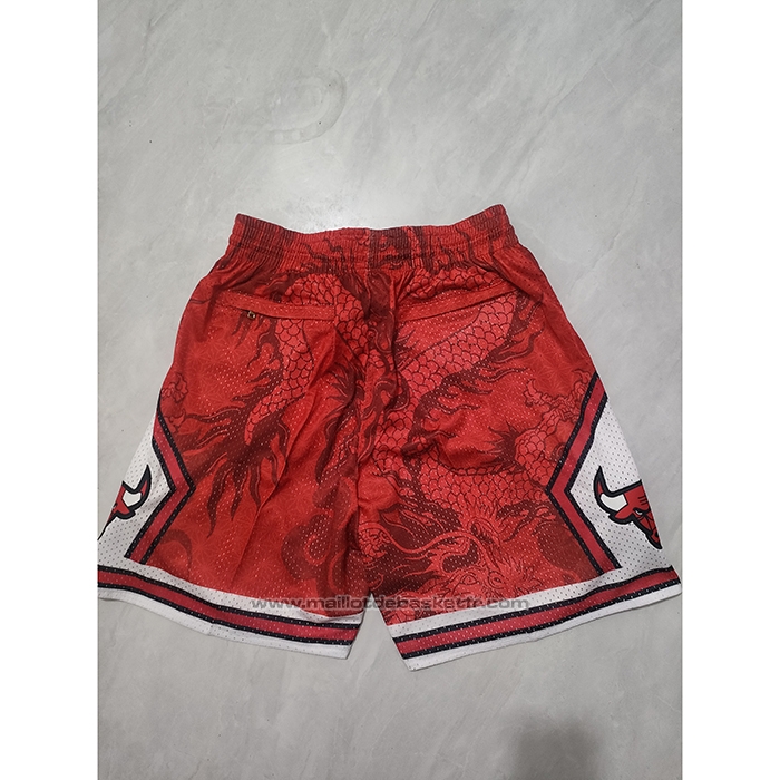 Short Chicago Bulls Asian Heritage Just Don Rouge